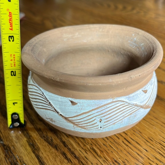 Little Southwest pottery clay planter pot small nice for succulents natural - Picture 6 of 10